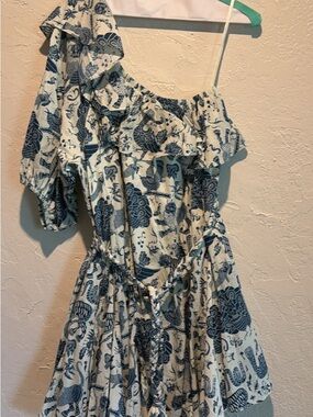 rhode one shoulder dress Significant Other RHODE MINI DRESS, 6
